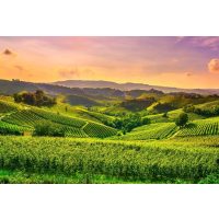 virtuelle Reise ins Piemont Landschaft im Piemont