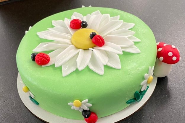 Tortenkurs Mannheim – Motivtorte Frühling