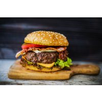Grillkurs Mannheim – dick belegter Burger