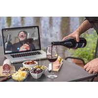 Online Firmenfeier gemeinsamer Genuss