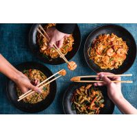 Wok-Kochkurs Augsburg – mit Stäbchen essen