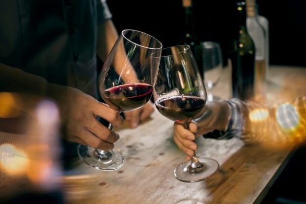 Weinprobe Münster – Anstoßen