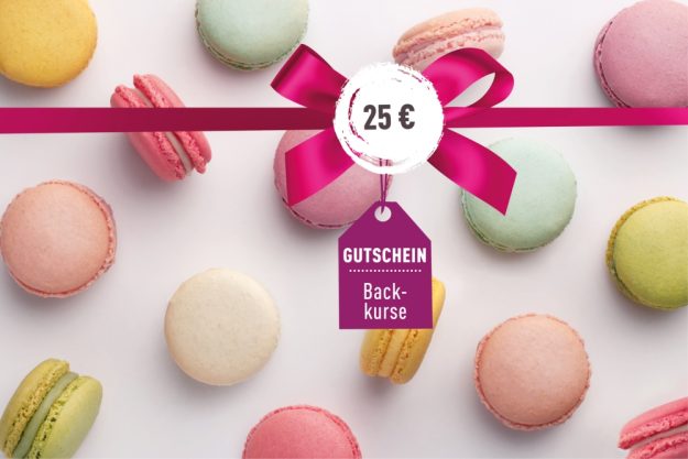 Geschenkgutschein Backkurs – Gutschein