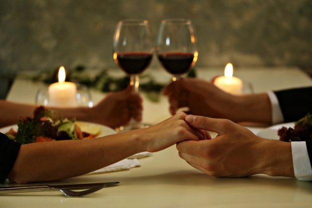 Geschenkgutschein zum Valentinstag – Candle-Light-Dinner