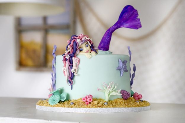 Motivtortenkurs-Karlsruhe-Motivtorte-Meerjungfrau