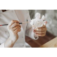 Tortenkurs Karlsruhe – Zuckerblüten handbemalt