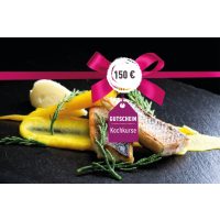 Geschenk-Gutschein-Kochkurs – Gutschein 150 Euro