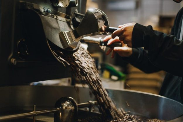 Rösterei-Führung Heidelberg: frisch gerösteter Kaffee