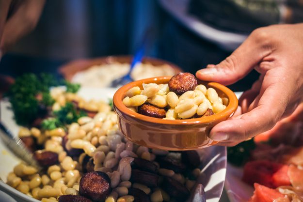 Tapas-Kochkurs Heidelberg – Bohnensalat