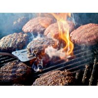 Grillkurs Mannheim – Burgerpattys werden gegrillt