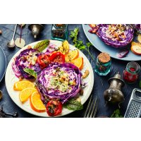 Vegetarischer Kochkurs Mannheim – Rotkohl und Orangen
