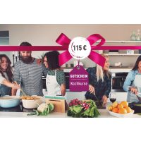 Geschenk-Gutschein-Kochkurs - 115 Euro