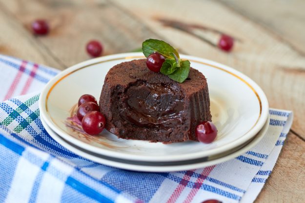 Teambuilding in Essen - kleines Mi-Cuit au Chocolat