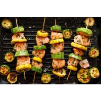 Grillkurs Reken – Lachs am Spieß