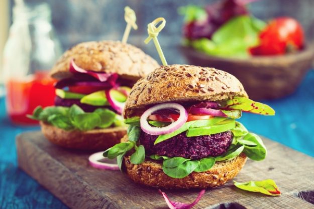 Veggie-Kochkurs-Gutschein – Burger mit rote Beete