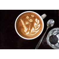 Latte-Art Kurs Herten – Blume im Milchschaum