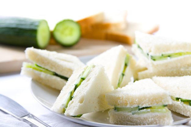 Teatime-Backkurs Stuttgart - kleine Gurkensandwiches