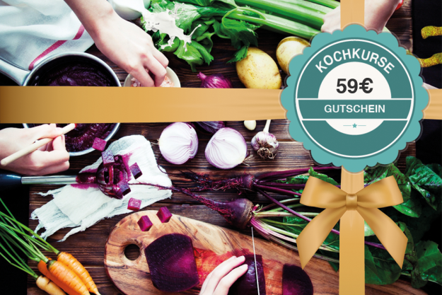 Geschenk-Gutschein-Kochkurs – 59 Euro