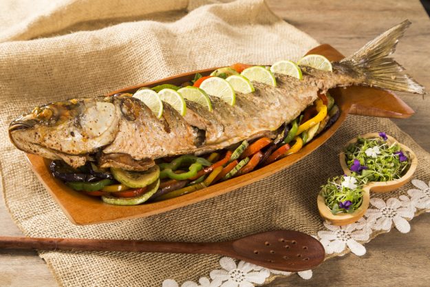 Erlebnisdinner in Stuttgart – Fisch auf Gemuese