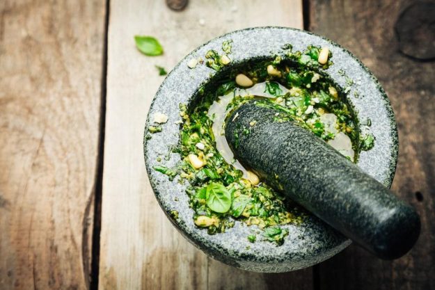 italienischer Kochkurs Stuttgart – Pesto verde