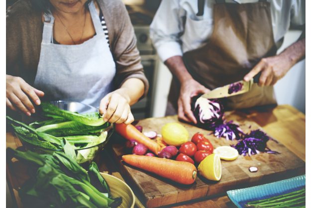 Vegetarischer Kochkurs Stuttgart – Gemüse schneiden