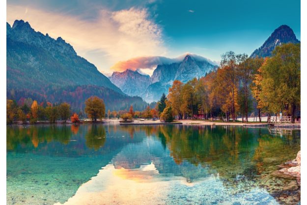 Virtuelle Reise nach Slowenien wunderschöne Seen