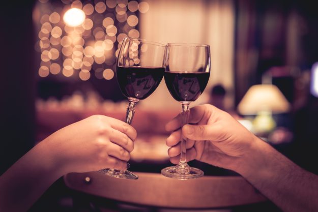 Weihnachtliche Weinparty - Prosit