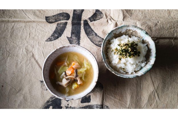 Japanischer Kochkurs Berlin – Reis, Furikake, Misosuppe