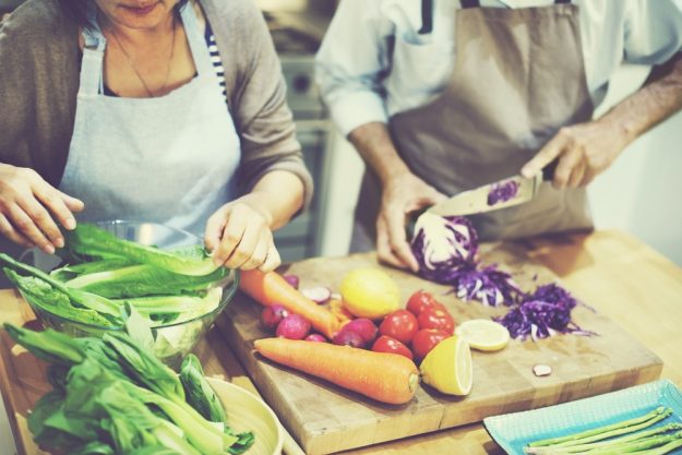 Kochkurs Berlin – frisches Gemüse schneiden 