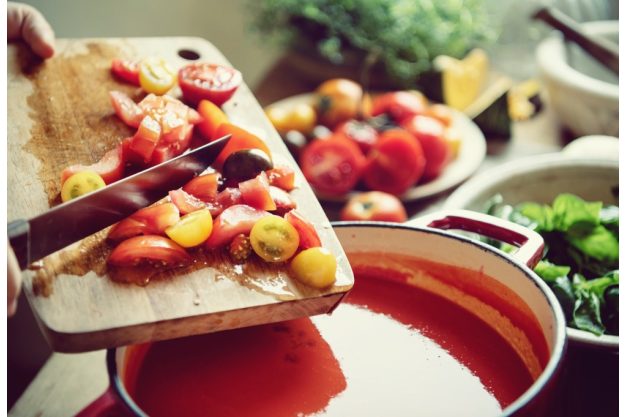 Kochkurs Berlin – Tomatensuppe 