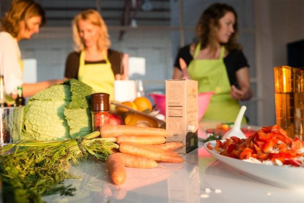 weihnachtlicher Kochkurs Berlin - vegetarisch Kochen