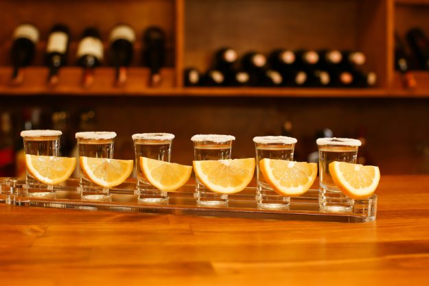 Tequila- und Mezcal-Tasting Berlin – Schnapsgläser