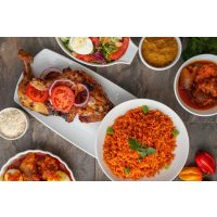 Afrikanischer Grillkurs Berlin: Grillhähnchen mit Beilagen