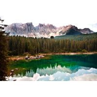 virtuelle Reise nach Südtirol Bergsee