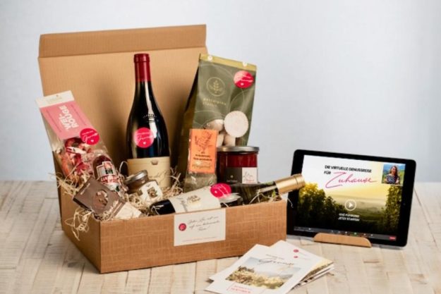 virtuelle Reise Südtirol große Genussbox