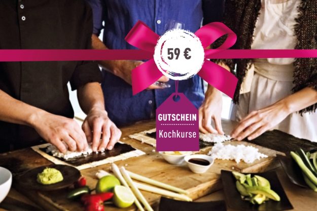 Geschenk-Gutschein-Kochkurs – 59 Euro
