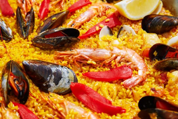 Tag am Meer - Paella