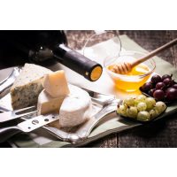 Wein und Käse-Verkostung online