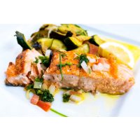 Tag am Meer - Frischer Lachs