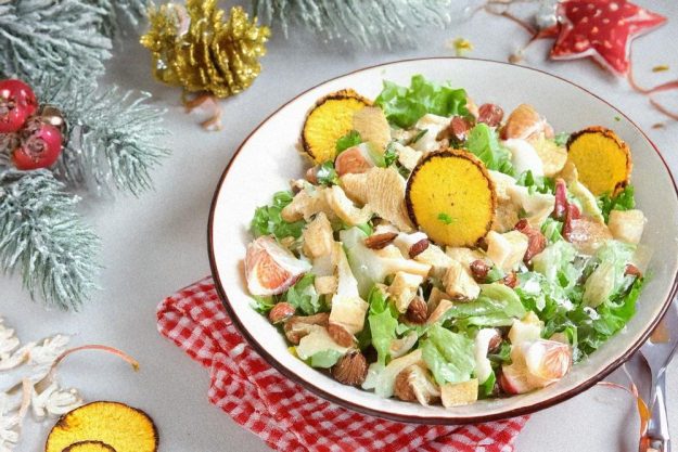 Online Kochkurs Weihnachten – Waldorf Salat