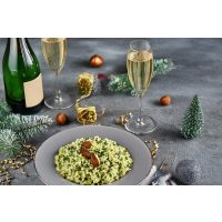 Online Kochkurs Weihnachten – Prosecco Risotto