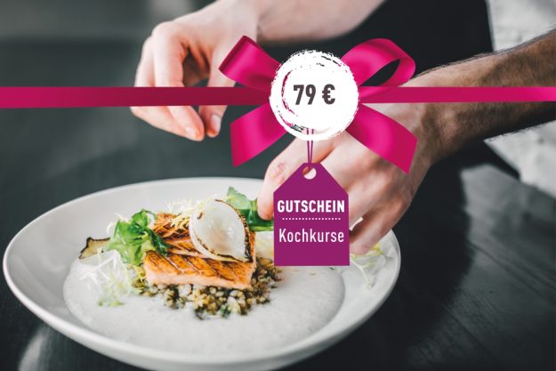Geschenk-Gutschein-Kochkurs – 79 Euro