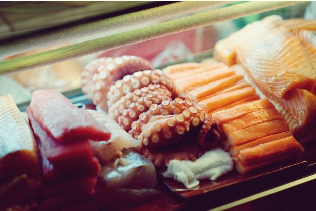 Sushi-Kochkurs Wuppertal – Zutaten Fisch Lachs Maki Kaviar für Sushi