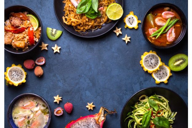 Thai Kochkurs online Speisenauswahl