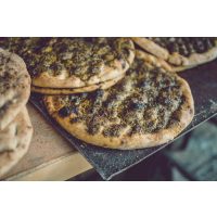Israel Kochkurs Wuppertal – Zataar-Brot (Manakish)