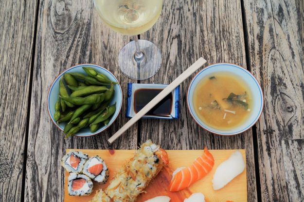 Champagner-Seminar in München – Champagner und Sushivariation