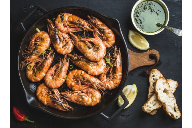 Fisch-Kochkurs München – bayerische Garnelen 