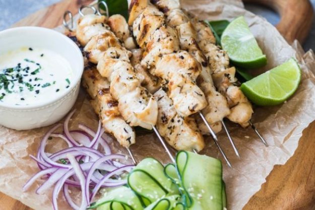 Grillkurs München – Hähnchen-Spieße