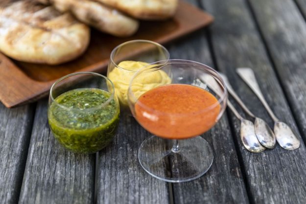 Grillkurs-Muenchen die besten Saucen