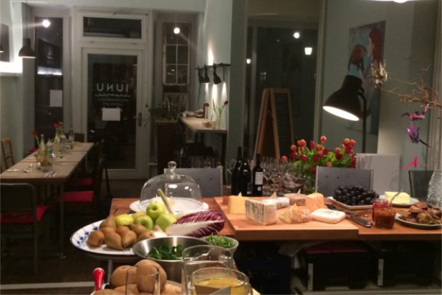 Weihnachtsfeier in München - Buffet